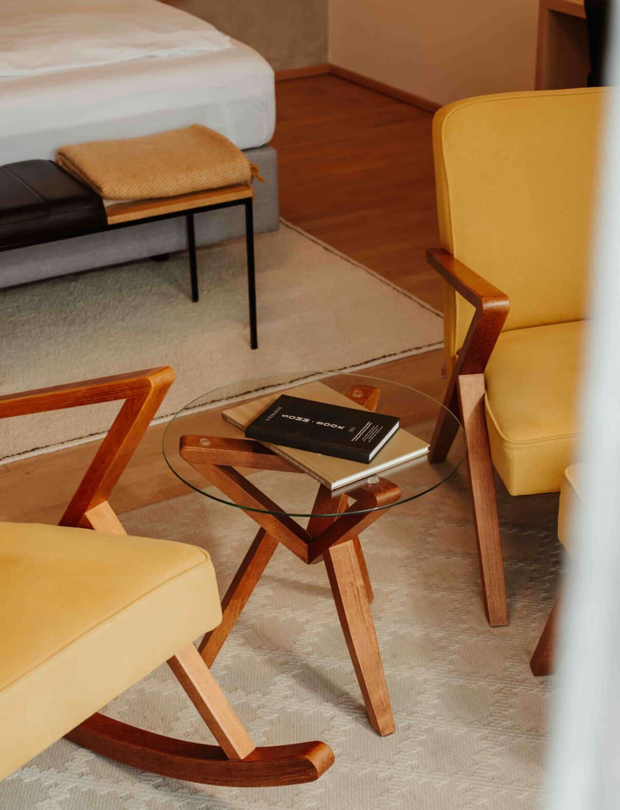 Designermöbel im ARX Doppelzimmer