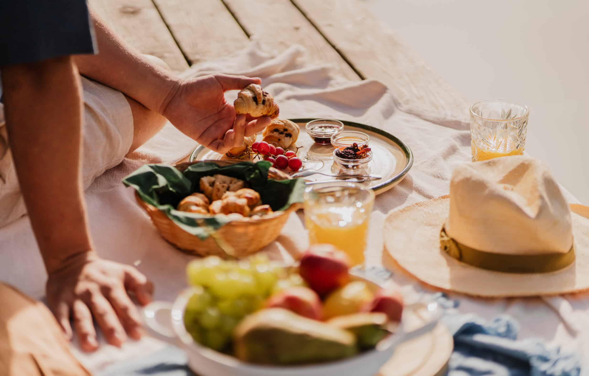 pointenhof Picknick am Badeteich quer